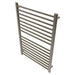 Amba Sirio s2942.2 16 Bar Hardwired Towel Warmer Brushed Bronze Side View