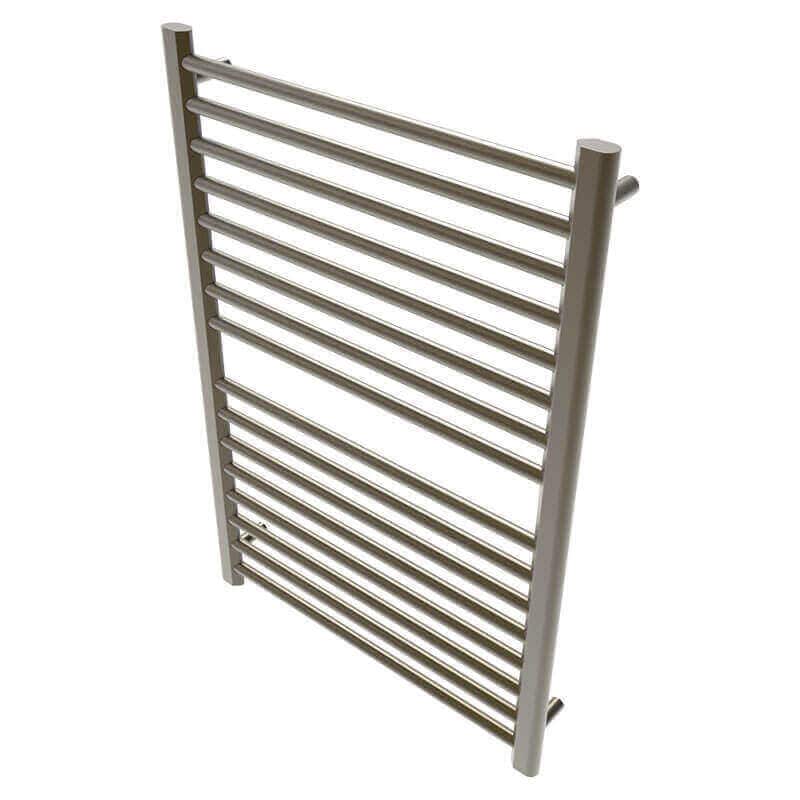 Amba Sirio s2942.2 16 Bar Hardwired Towel Warmer Brushed Bronze Side View