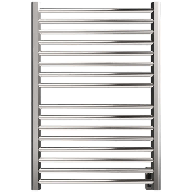 Amba Sirio s2942.2 16 Bar Hardwired Towel Warmer Polished Nickel Front View