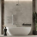 Amba SL3 Swivel Loop in Polished Stainless Mounted Above Bathtub
