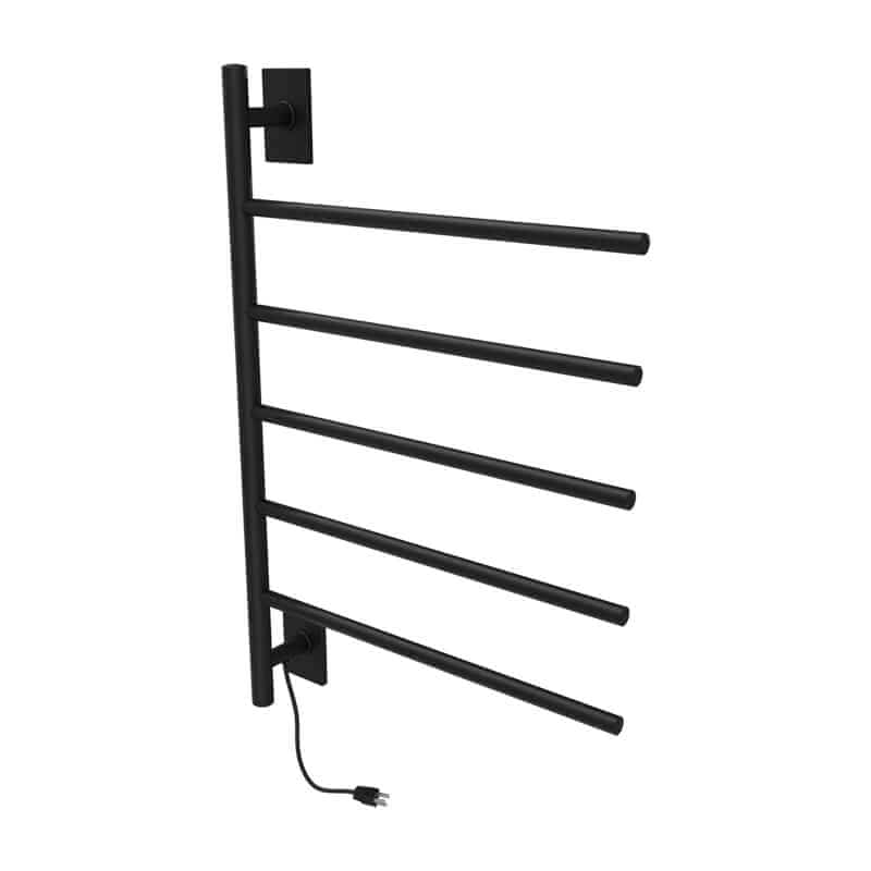 Amba Swivel Bar SB5 in Matte Black Side View