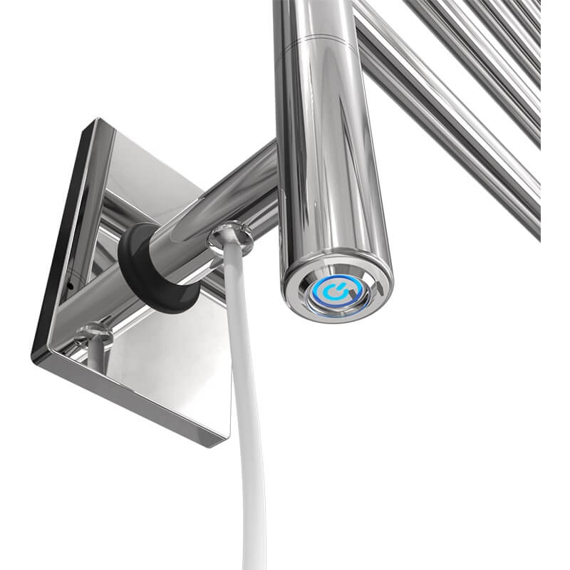 Amba Swivel Bar SB5 in Polished Stainless Switch