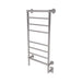Amba Traditional Model T-2040 8 Bar Hardwired Towel Warmer Polished Nickel Corner View