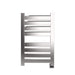 Amba Vega v2337.2 8 Panel Hardwired Towel Warmer Polished Nickel Front View