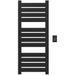 Amba Vega v2356.2 12 Panel Hardwired Towel Warmer Matte Black Front View