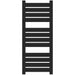 Amba Vega v2356.2 12 Panel Hardwired Towel Warmer Matte Black