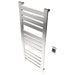 Amba Vega v2356.2 12 Panel Hardwired Towel Warmer Polished Nickel Side View