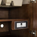 Amberly 48" Single Vanity in Mid Century Walnut With Dual Power and USB Ports