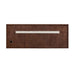 Amberly 60" Double Vanity in Mid Century Walnut Back View Without Legs