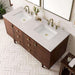Amberly 60 Double Vanity in Siberian Silestone Top