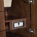 Amberly 60" Single Vanity in Mid Century Walnut With Dual Power and USB Ports