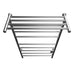 Angle 24" x 40" Towel Warmer in Chrome Hardwired Top View
