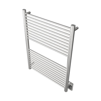 Antus a2836.2 20 Bar Hardwired Towel Warmer Brushed Stainless Corner View