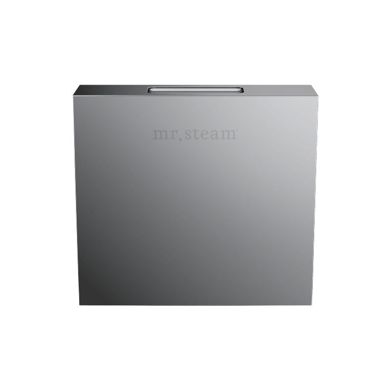 Aroma Designer Square Steamhead with AromaTherapy Reservoir in Brilliant Black