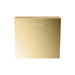 Aroma Designer Square Steamhead with AromaTherapy Reservoir in Polished Brass