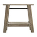 Auburn 31.5" Single Vanity Weathered Timber Console Base Front View