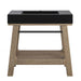 Auburn 36" Single Vanity Weathered Timberb Lack Matte Mineral Composite Stone Top