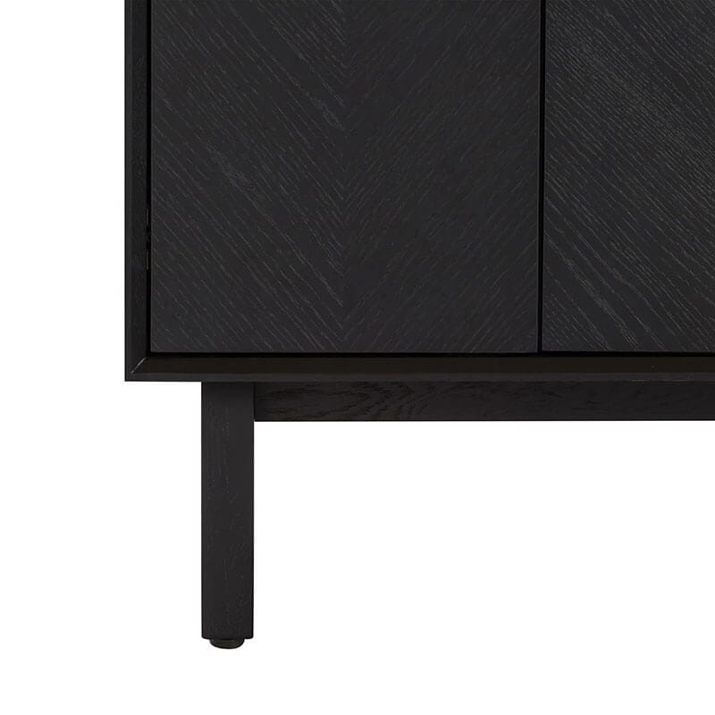 Avanity Adele 30 Single Sink Bathroom Vanity Black Oak Cabinet Only Adjustable Leveling Feet
