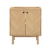 Avanity Adele 30 Single Sink Bathroom Vanity Natural Oak Cabinet Only