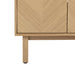 Avanity Adele 36 Inch Single Sink Bathroom Vanity Natural Oak Cabinet Only Base