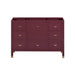 Avanity Alana 48 Inch Single Vanity Burgundy Red Cabinet Only