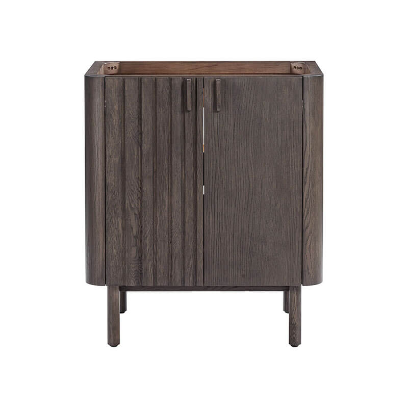 Avanity Blakely 30 inch Single Sink Bathroom Vanity Brown Oak Cabinet Only
