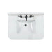 Avanity Blakely 30 Single Sink Bathroom Vanity Brown Oak in Calacatta Quartz