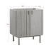 Avanity Blakely 30 Single Sink Bathroom Vanity Gray Oak Cabinet Only Corner View