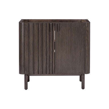 Avanity Blakely 36 inch Single Sink Bathroom Vanity Brown Oak Cabinet Only