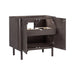 Avanity Blakely 36 Single Sink Bathroom Vanity Brown Oak Cabinet Only Open View