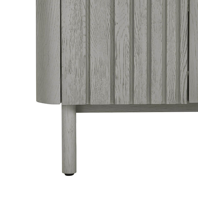 Avanity Blakely 60 inch Double Sink Bathroom Vanity Gray Oak Cabinet Only Base