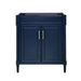 Avanity Bristol 30 inch Single Sink Bathroom Vanity Navy Blue Cabinet Only