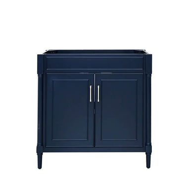 Avanity Bristol 36 inch Single Sink Bathroom Vanity Navy Blue Cabinet Only