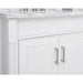 Avanity Bristol 36 inch Single Sink Bathroom Vanity White Cabinet Only Hardware