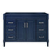 Avanity Bristol 48 inch Single Sink Bathroom Vanity Navy Blue Cabinet Only Front View
