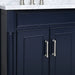 Avanity Bristol 48 Single Sink Bathroom Vanity Navy Blue Cabinet Only Only Hardware