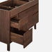 Avanity Carina 48 inch Single Vanity Coffee Teak Cabinet Only Drawers