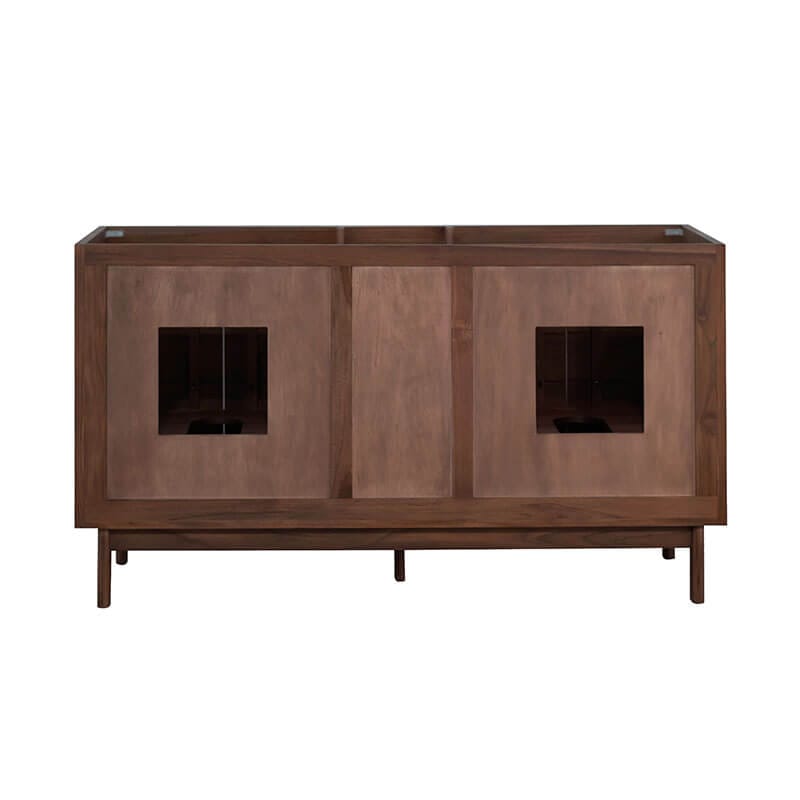 Avanity Carina 60 Double Vanity Cabinet Only Back View