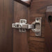Avanity Carina 72 Double Vanity Coffee Teak Cabinet only Hinge