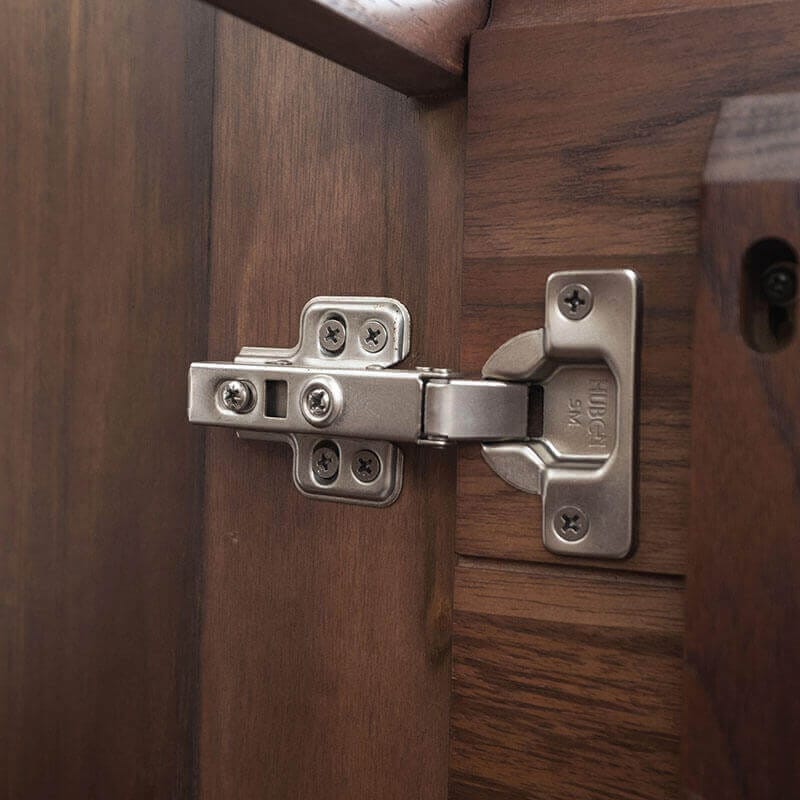 Avanity Carina 72 Double Vanity Coffee Teak Cabinet only Hinge