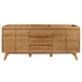 Avanity Coventry 72 Double Sink Teak Bathroom Vanity Natural Teak Cabinet Only