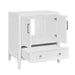 Avanity Everette 30 Single Vanity White Cabinet Only Open Drawer
