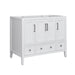 Avanity Everette 42 inch Single Vanity White Corner View