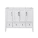 Avanity Everette 42 Single Vanity White Cabinet Only