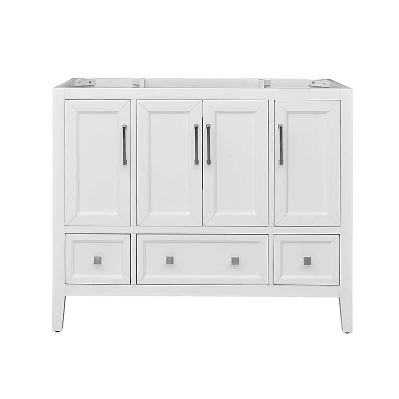 Avanity Everette 42 Single Vanity White Cabinet Only