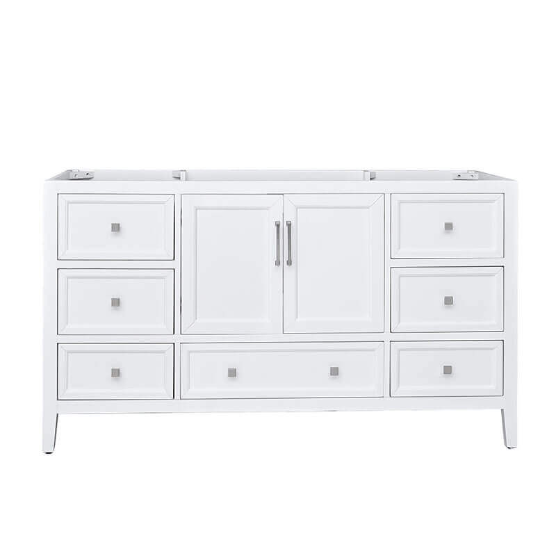 Avanity Everette 60 Single Vanity White Cabinet Only