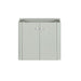 Avanity Haley 30 Single Sink Bathroom Vanity with Dual Mount Option Soft Sage Cabinet Only Floating