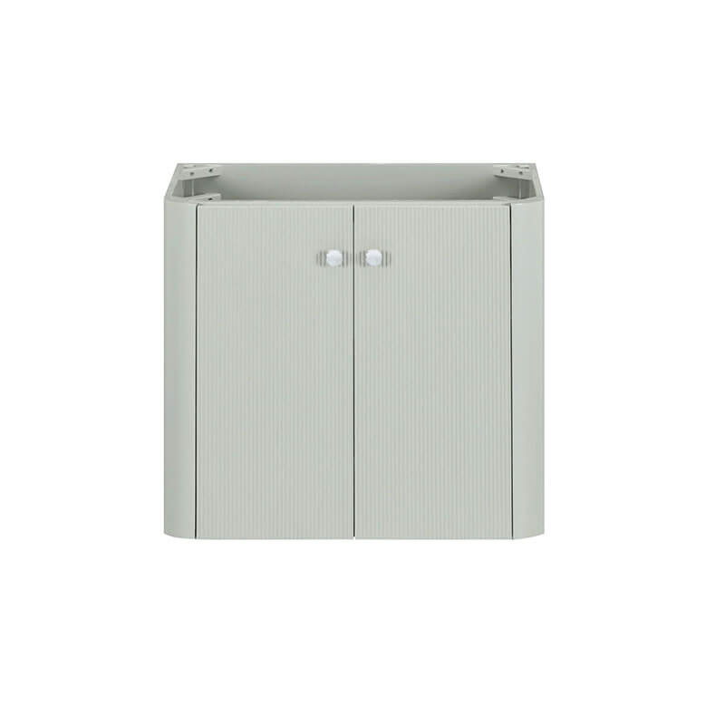 Avanity Haley 30 Single Sink Bathroom Vanity with Dual Mount Option Soft Sage Cabinet Only Floating