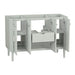 Avanity Haley 48 inch Single Sink Bathroom Vanity with Dual Mount Option Soft Sage Cabinet Only Back View