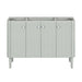 Avanity Haley 48 Single Sink Bathroom Vanity with Dual Mount Option Soft Sage Cabinet Only Freestanding Front View